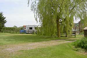 brook house inn touring and camping park somerset entrance